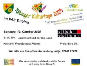 Jazzbrunch – Tulbinger Kulturtage im VAZ Tulbing – Cafe am Campus