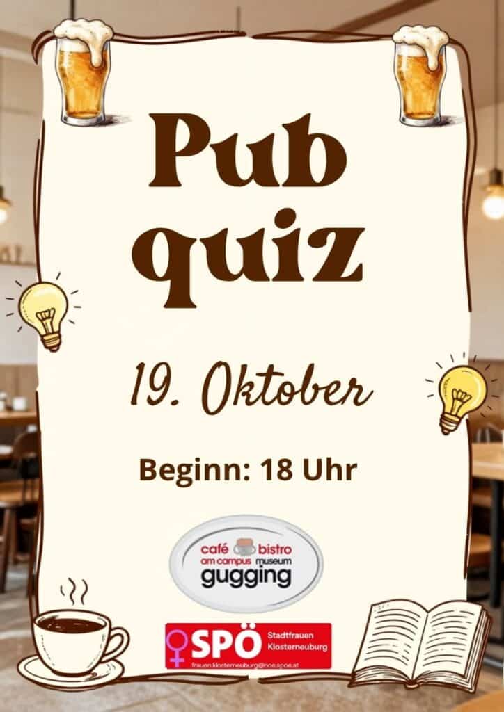Pub Quiz – Cafe am Campus